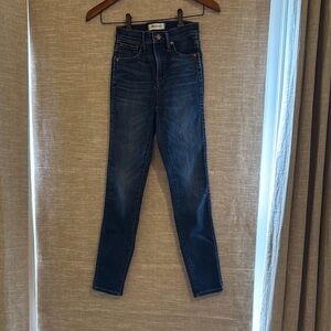 Madewell High Rise Blue Jeans Classic Style
